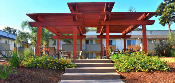 Sun Porch Gazebo In Courtyard at Sunnyvale Town Center, Sunnyvale, 94086