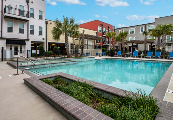 Outdoor pool_Cedars at Carver Park Galveston, TX