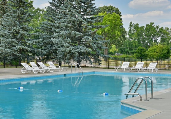Resort Inspired Pool with Sundeck at Shannon Manor Townhomes, Davison
