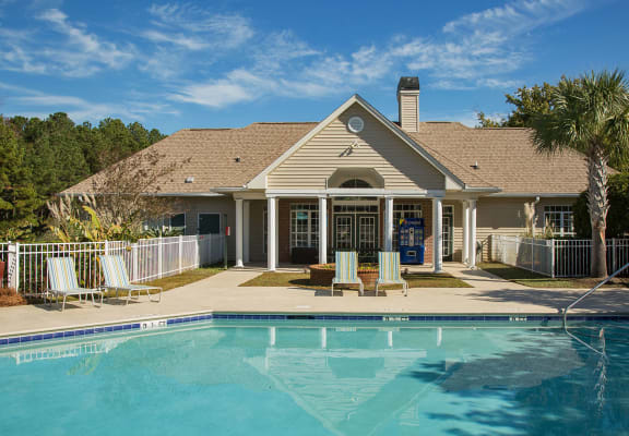 Invigorating Swimming Pool at Litchfield Oaks Apartments, Pawleys Island, South Carolina