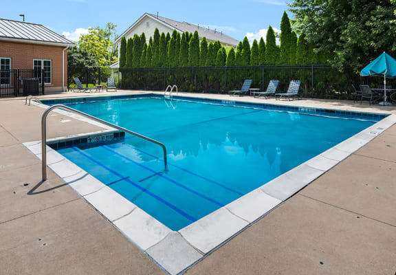 Outdoor pool, Duneland Village Apartments Gary, IN