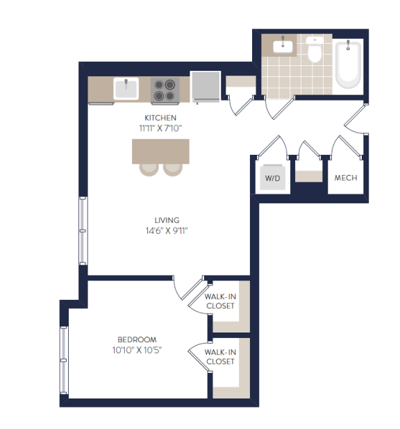 Floor Plans of Rise at Temple Courts in Washington DC Floor Plans of Rise at Temple Courts in Washington DC