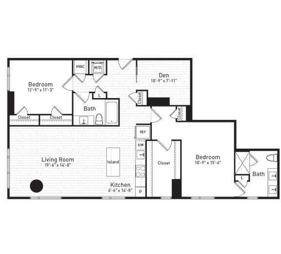 Floor Plans of The Boro in Tysons, VA