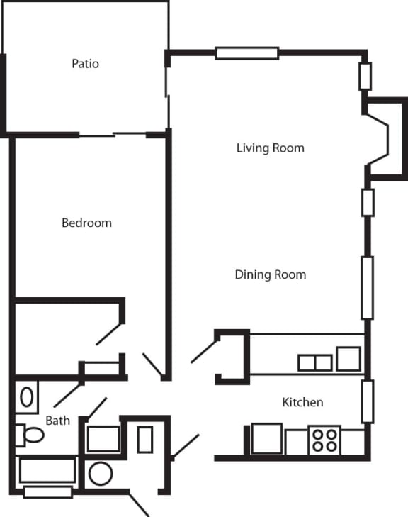 1 & 2 Bedroom Apartments in Pleasant Hill, CA Wood Creek Apartments