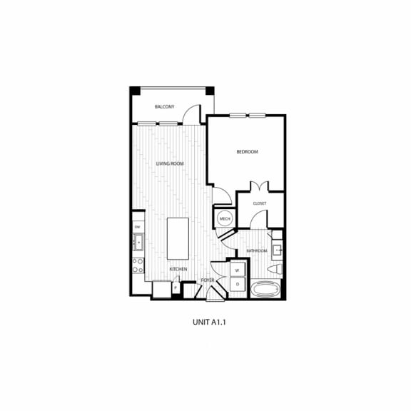 Floor Plans of Westhouse Flats in Fort Worth, TX
