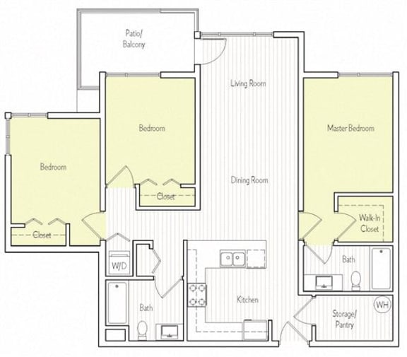 1, 2 & 3 Bedroom Apartments in Santee, CA Parc One