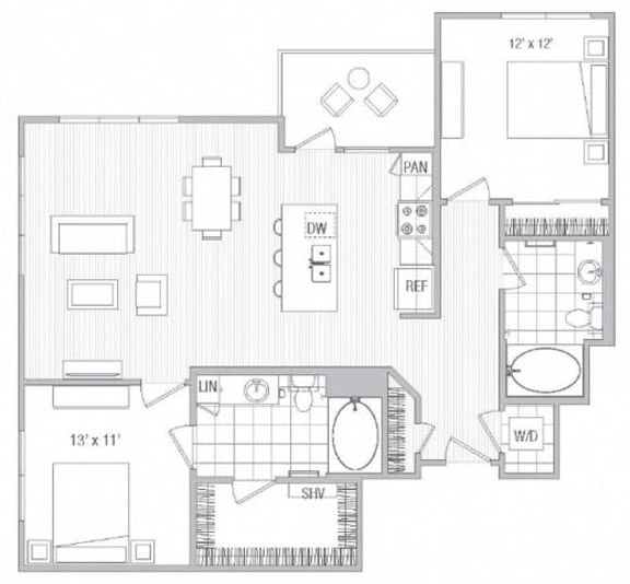 Studio, 1, 2 & 3 Bedroom Apartments in Mission Valley, San Diego Vora