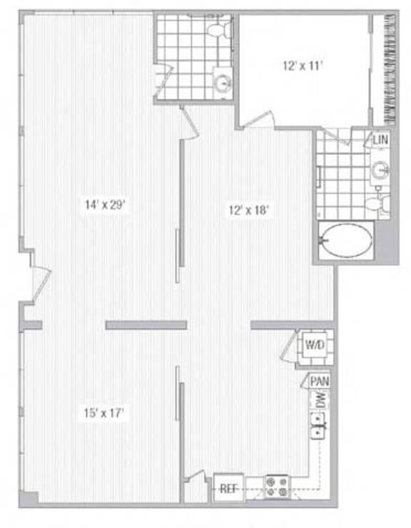 Studio, 1, 2 & 3 Bedroom Apartments in Mission Valley, San Diego Vora