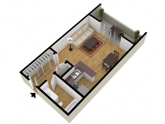 Studio Floor Plan