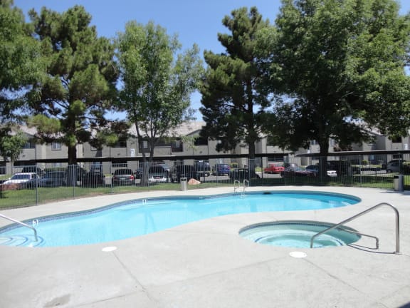 Two Outdoor Pools at Madison at Green Valley Apartments, Henderson Apartments, NV