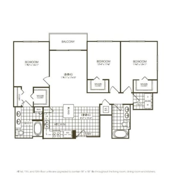 1, 2 & 3 Bedroom Apartments in Plantation, FL One Plantation