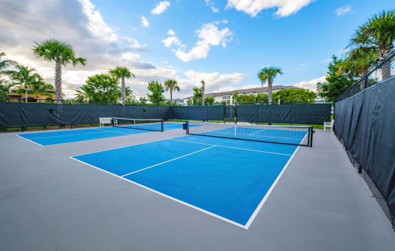 Pickleball courts at Inspira, Naples, Florida