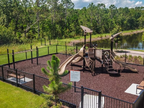 Thumbnail 33 of 39 - Playground with jungle gym at Oasis Shingle Creek in Kissimmee, FL