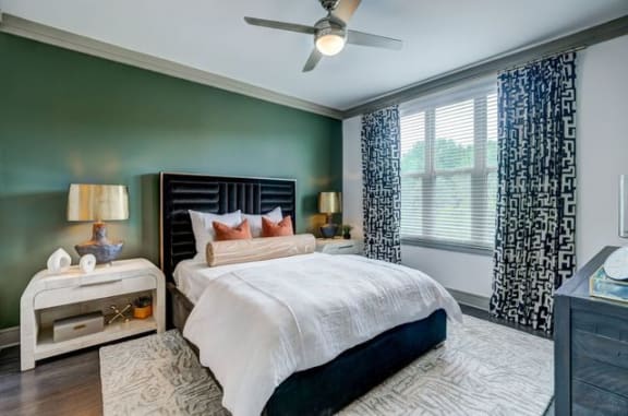 Modern Bedroom at Artesia Big Creek in Alpharetta, GA