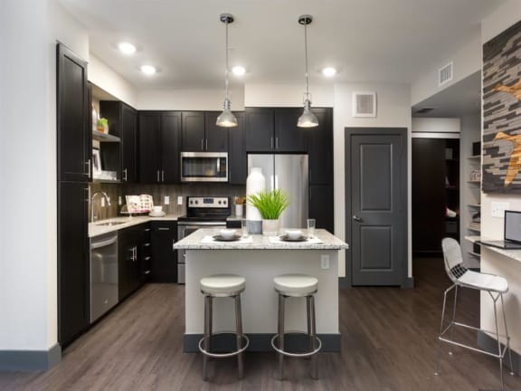 Modern Kitchen With White Cabinetat Montane, Colorado, 80134