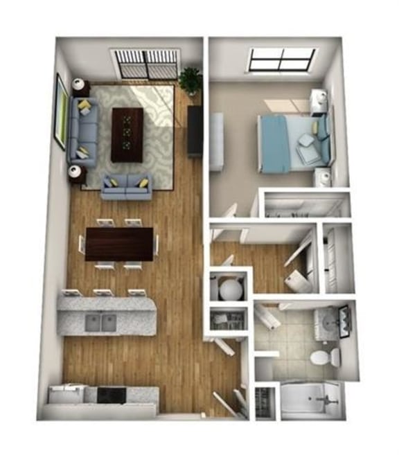 Floor Plans of Kirkwood Place in Greensboro, NC