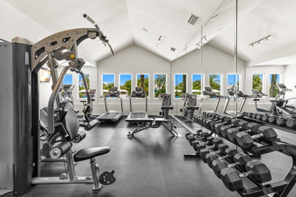 Strength Training & Cardio Equipment At The Fitness Center