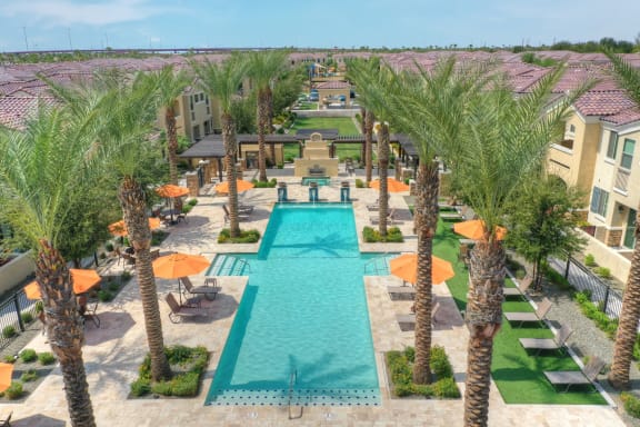Resort Style Apartment homes at Bella Victoria Apartments in Mesa Arizona January 2021