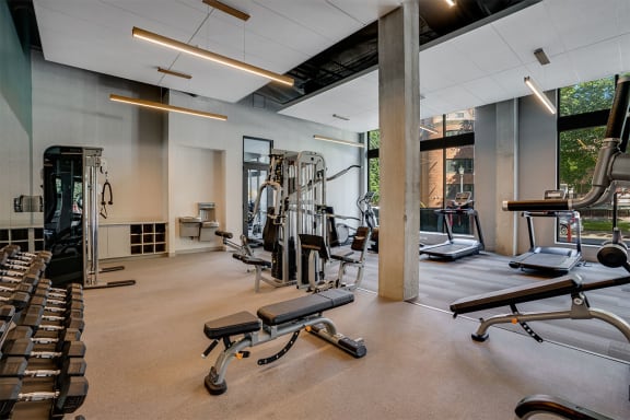 Marquee Apartments in Loring Park Fitness Center