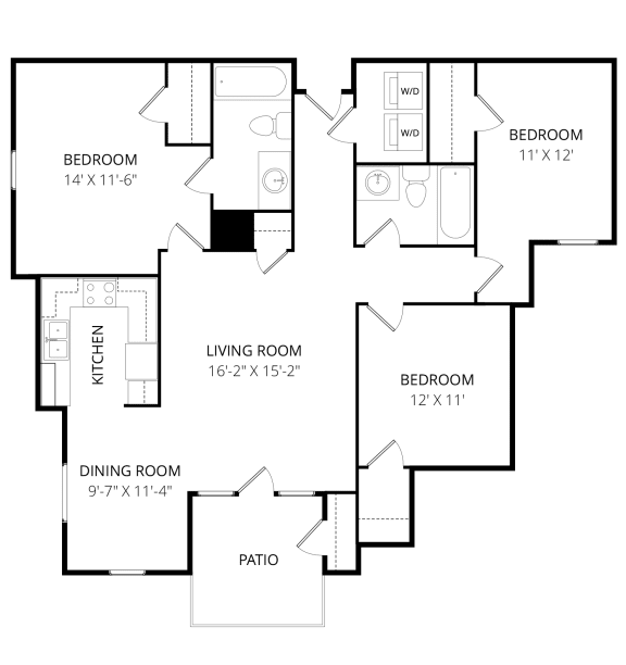 Lincoln at Central Park Apartments in Northeast Oklahoma City 500