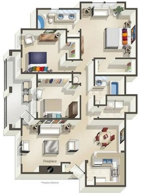 Sycamore Farms Apartments in Brasswood 14900 N. Pennsylvania Avenue