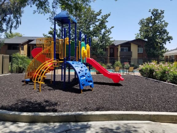 Outdoor Play Area at Citrus Gardens Apartments, Fontana, CA 92335