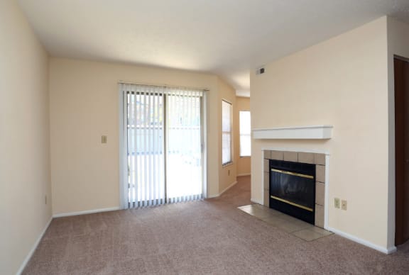 Fireplace in select apartments at Hunt Club Apartments, Integrity Realty, Copley, OH, 44321