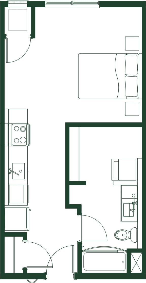 Floor Plans of Arris Blaine in Blaine, MN