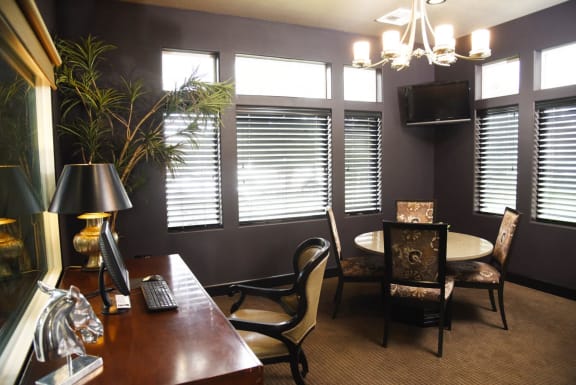 Business Center at The Reserve At Shelley Lake Apartments, Spokane Valley