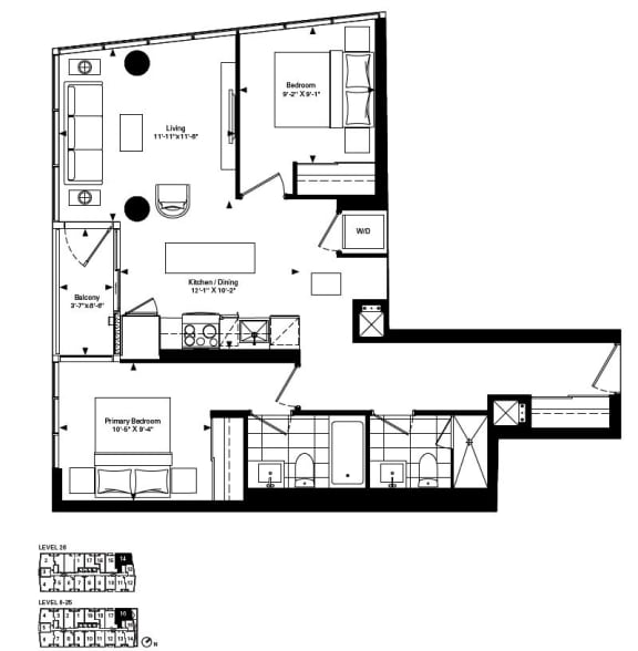 Liberty Village Studio, 1, and 2Bedroom Apartment Rentals