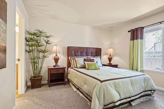 Lavish Bedroom Lavish Bedroom at Clayton Creek Apartments, Concord, CA