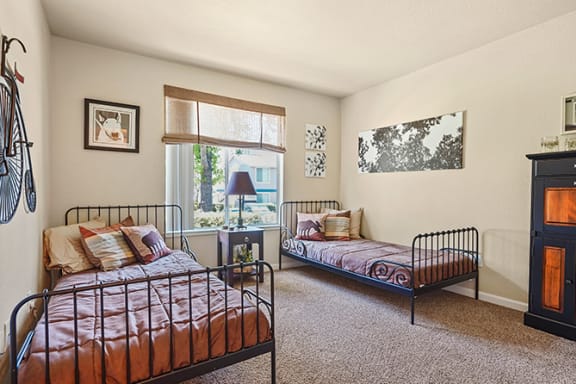 Shared Bedroom Shared Bedroom at Clayton Creek Apartments, Concord, California