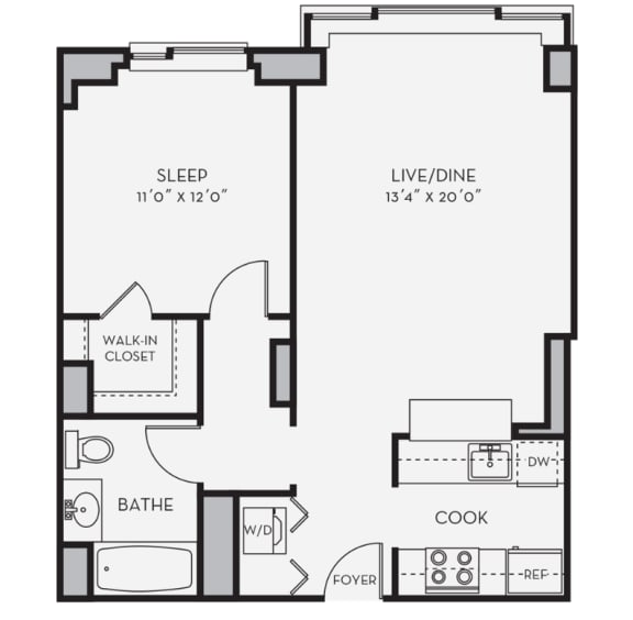 Studio, 1, 2 & 3Bedroom Apartments in New Rochelle Shearwood Station
