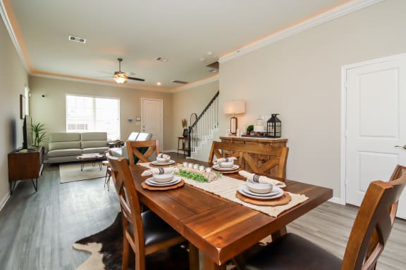 Dining Room Dining Room at Pradera Oaks, Texas, 77583