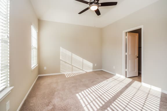Ceiling Fans In All Bedrooms To Keep You Cool And Energy Efficient Ceiling Fans In All Bedrooms To Keep You Cool And Energy Efficient at Clearwater at Balmoral, Texas