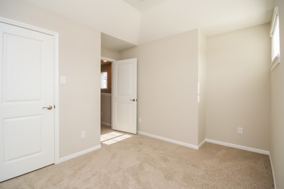 Carpeted Bedroom Carpeted Bedroom at Pradera Oaks, Texas