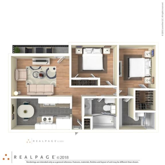 Floor Plans of Parea Oak Lawn in Dallas, TX