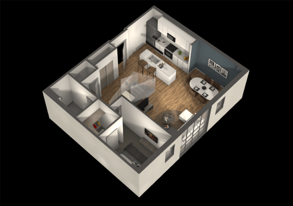 Floor Plans of The Halo Apartments in Winnipeg, MB