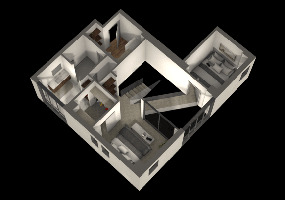 Floor Plans of The Halo Apartments in Winnipeg, MB