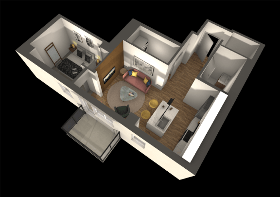 Floor Plans of The Halo Apartments in Winnipeg, MB
