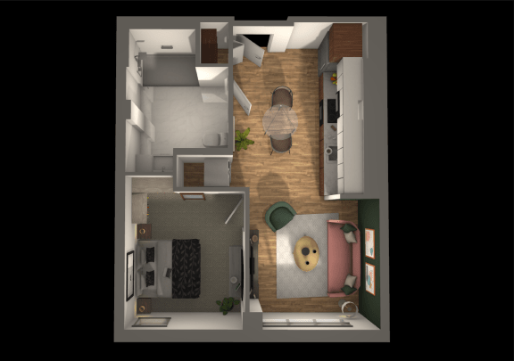 Floor Plans of The Halo Apartments in Winnipeg, MB