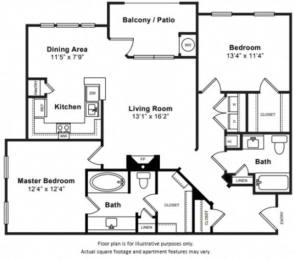 Floor Plans of Harper's Crossing in Langhorne, PA
