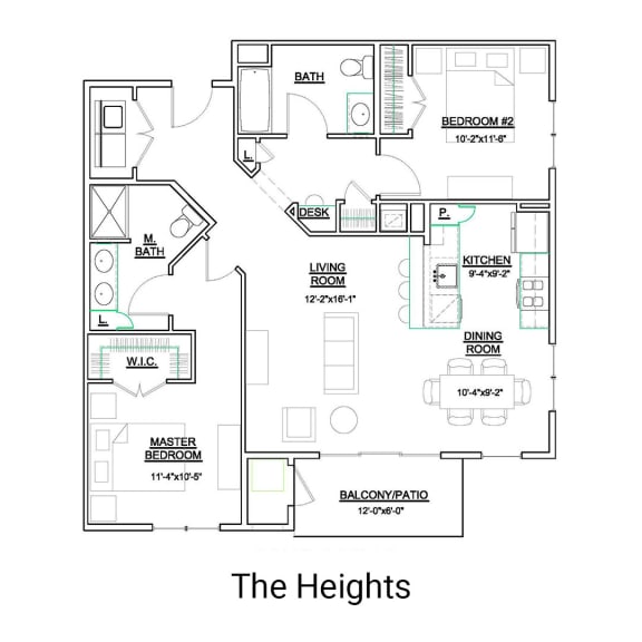 1 & 2 Bedroom Apartments in Palmer Township Palmer View