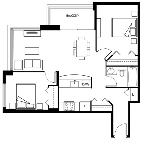 Floorplans of The Remington at Collingwood Village in Vancouver, BC