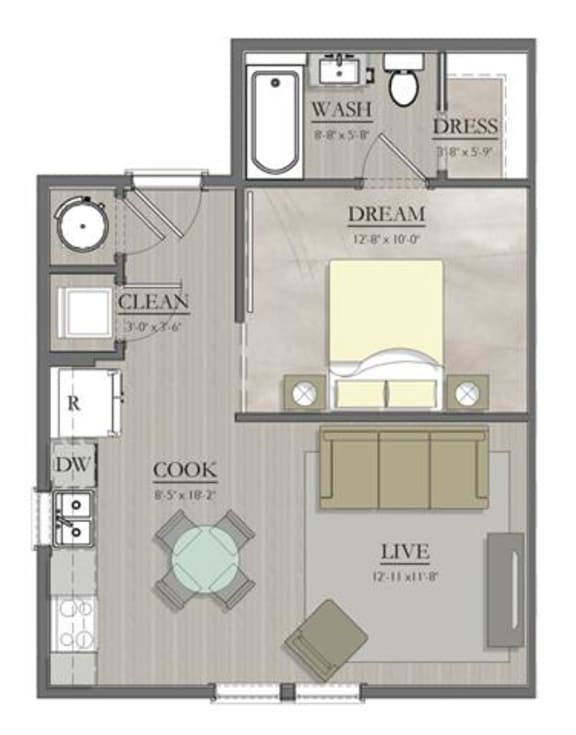Studio, 1, 2 & 3 Bed Apartments in Chesterfield, VA Livingston