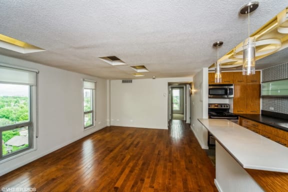 Beautiful natural lighting in living areas