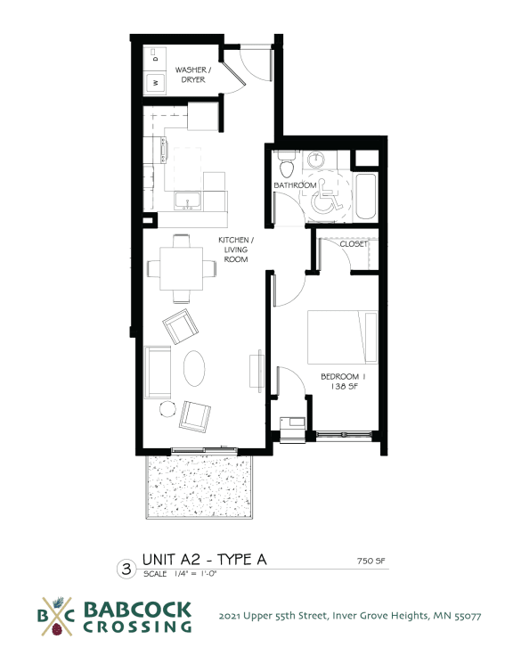 Floor Plans of Babcock Crossing in Inver Grove Heights, MN