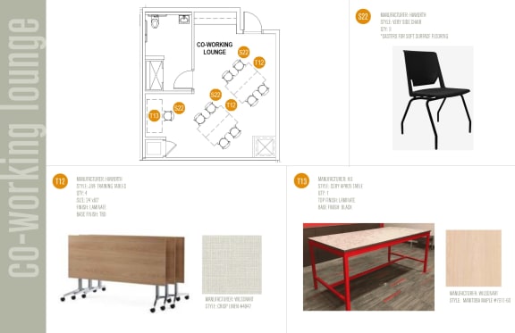 Image Of Furniture For Working Space at Timber and Tie Apartments, 4312 Shady Oak Rd, Minneapolis