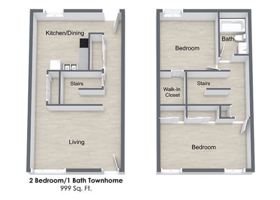 Floor Plans of Lonnie Adkins Court in St Paul MN