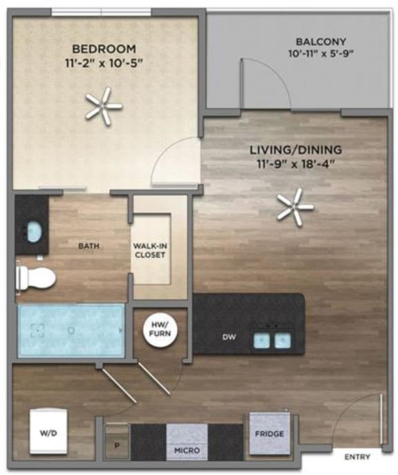 Floor Plans of Lumina in New Orleans, LA